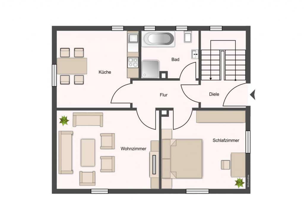 Grundriss Erdgeschoss