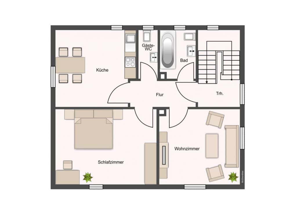 Grundriss 1. Obergeschoss
