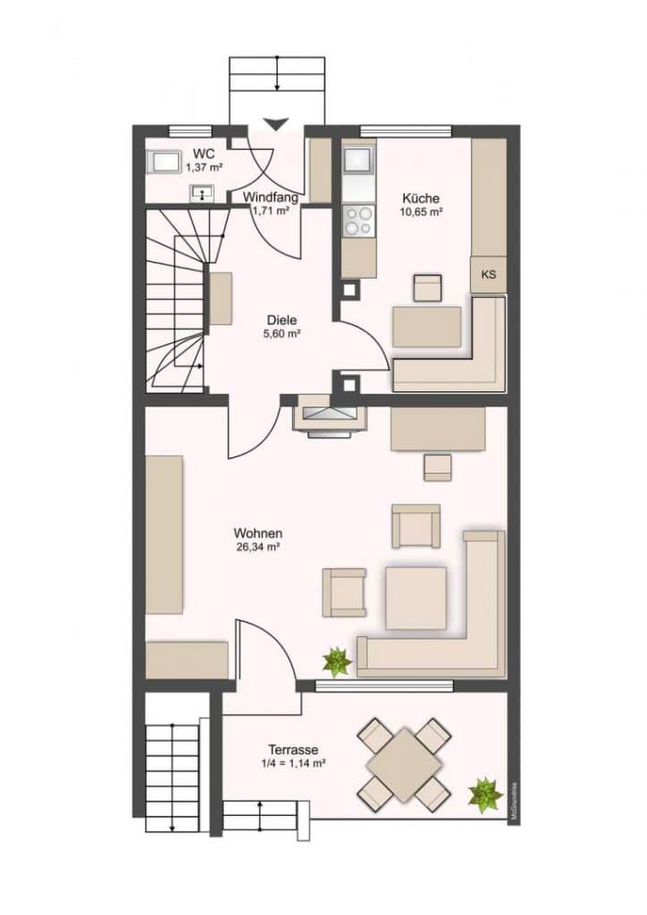 Grundriss Erdgeschoss