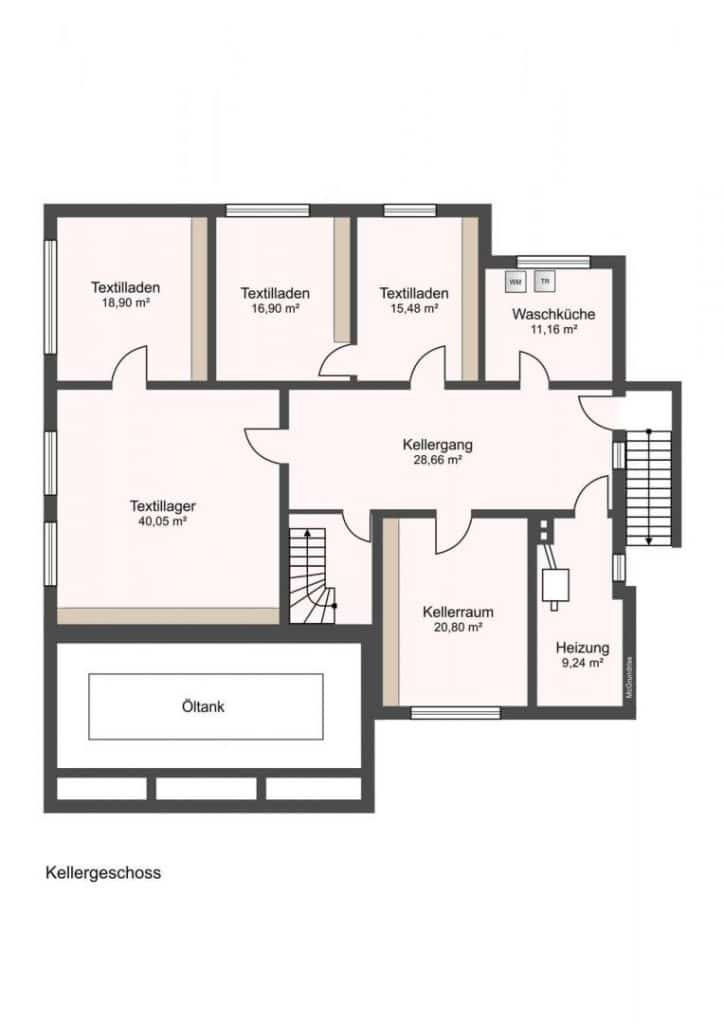 Grundriss Kellergeschoss