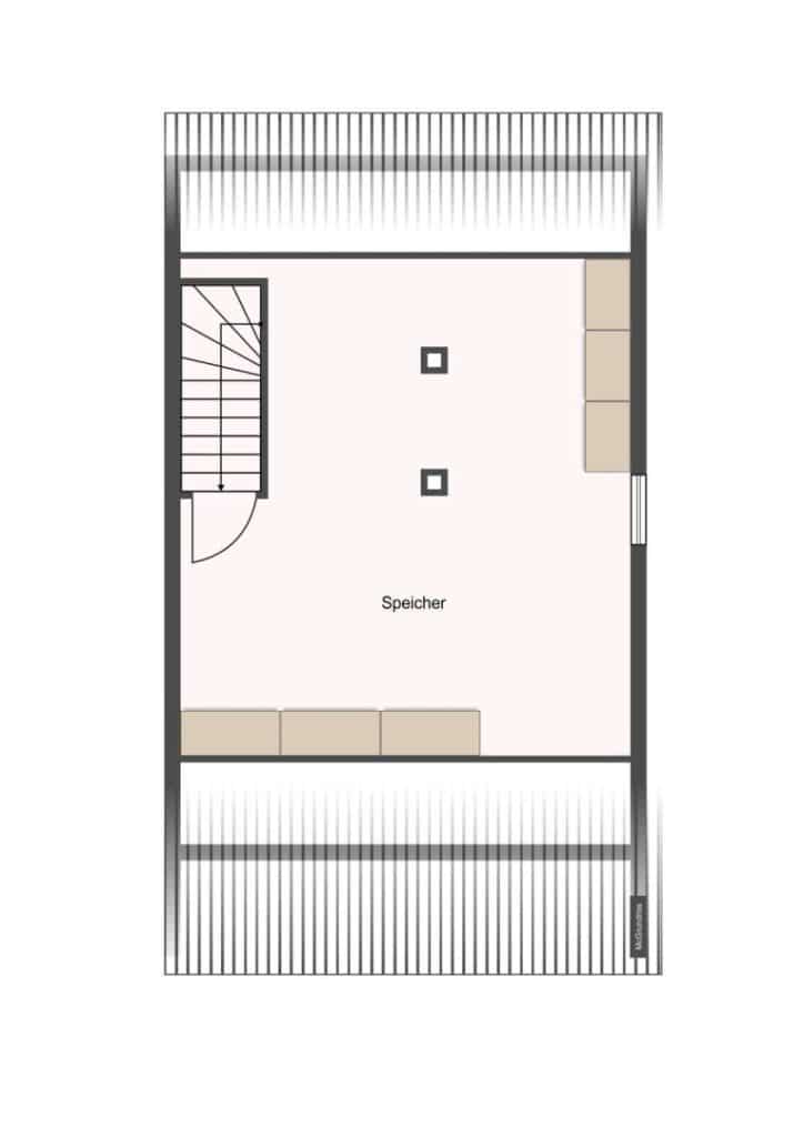 Grundriss Dachgeschoss